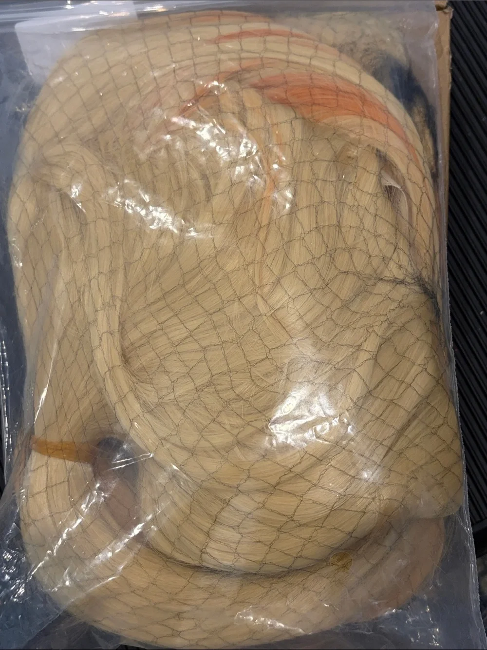 NWT Agatsuma Zenitsu Anime Cosplay Ombre Synthetic Wig